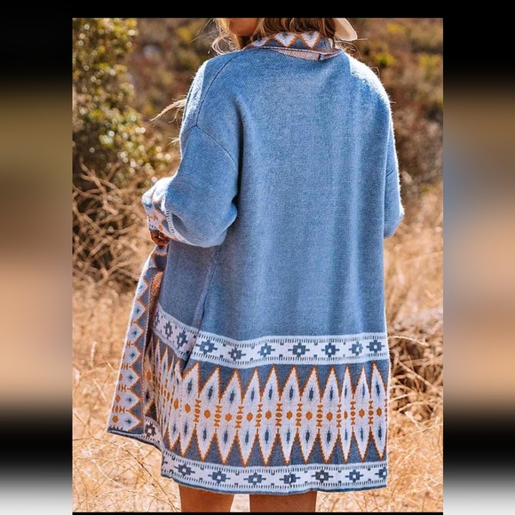 Beautiful Fall Heavy Cardigan Sooo Cozy sz S M L XL - Picture 13 of 13